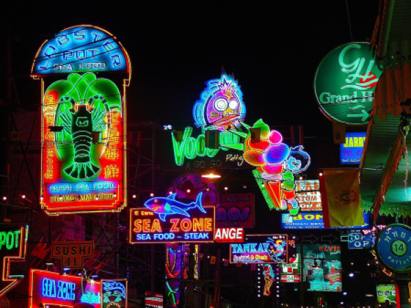 Girls and nightlife in Pattaya, Thailand